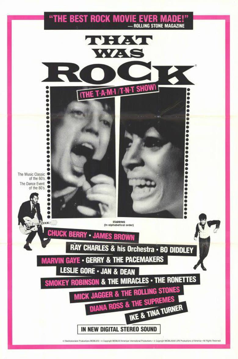 That Was Rock: The T.A.M.I./T.N.T. Show poster