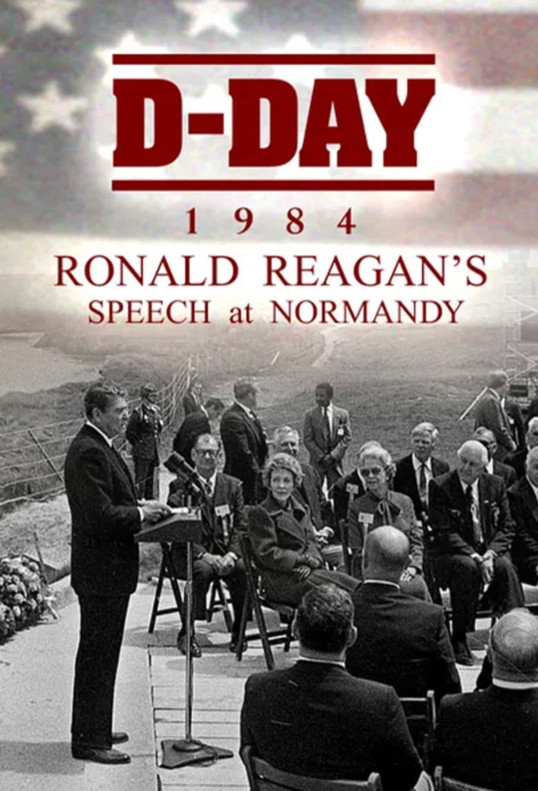 Ronald Reagan's Speech at Normandy poster