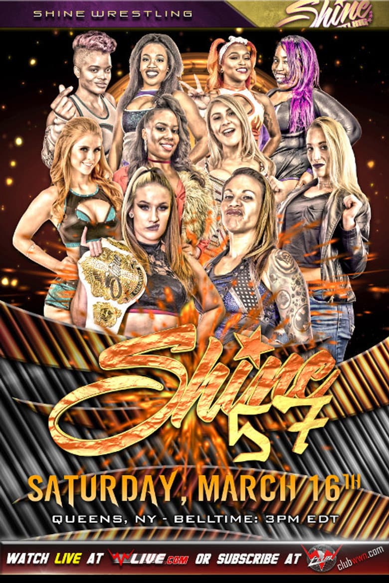 SHINE 57 poster