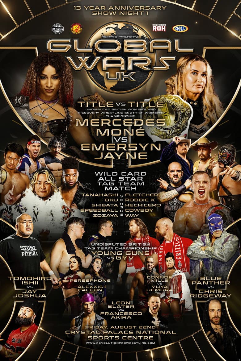 RevPro 13 Year Anniversary Show - Day 1: Global Wars UK poster