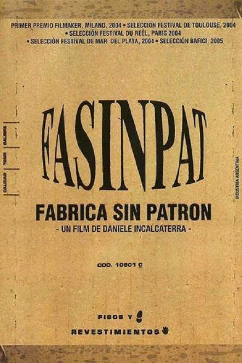 Fasinpat, fábrica sin patrón poster