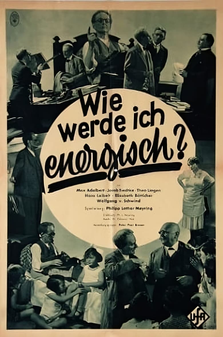 Wie werde ich energisch? poster