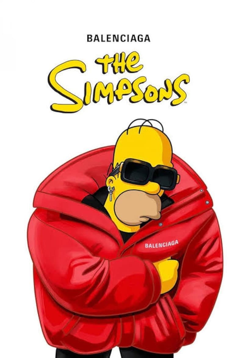 The Simpsons | Balenciaga poster