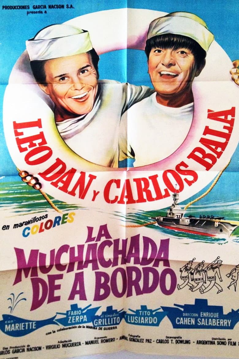 La muchachada de a bordo poster