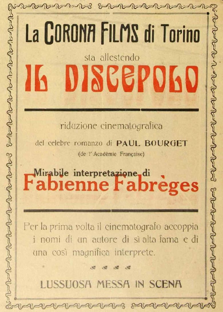 Il discepolo poster