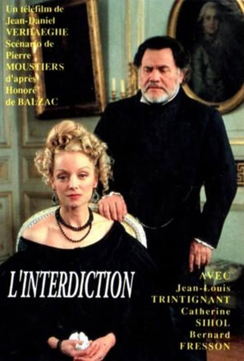 L'Interdiction poster