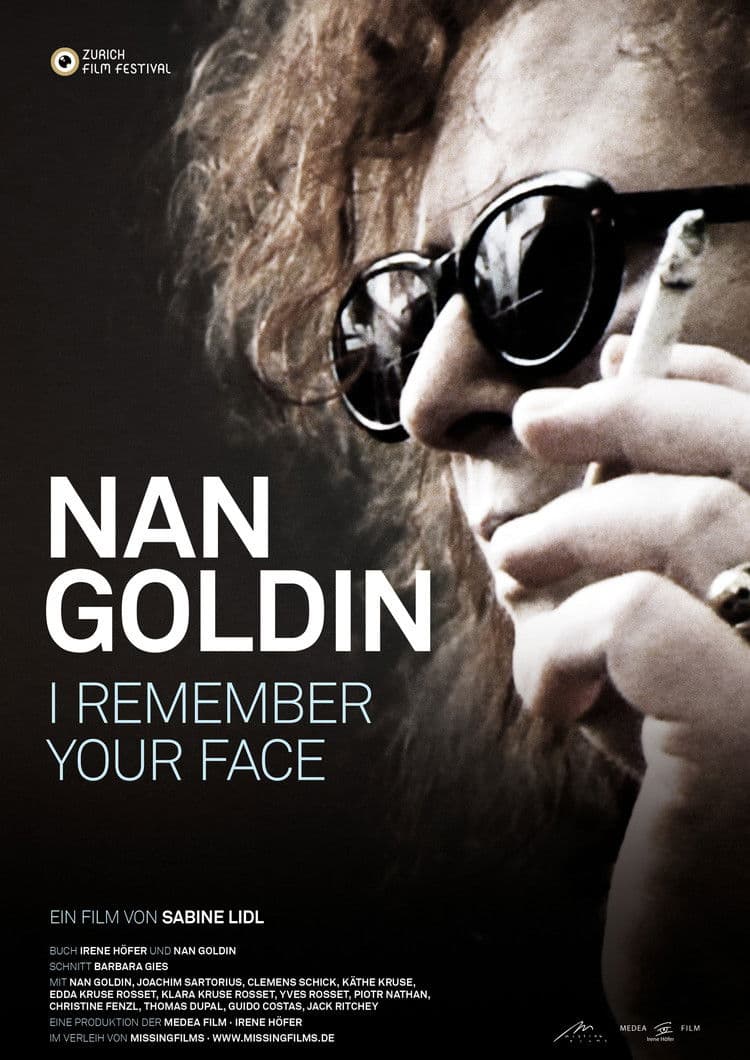 Nan Goldin: I Remember Your Face poster