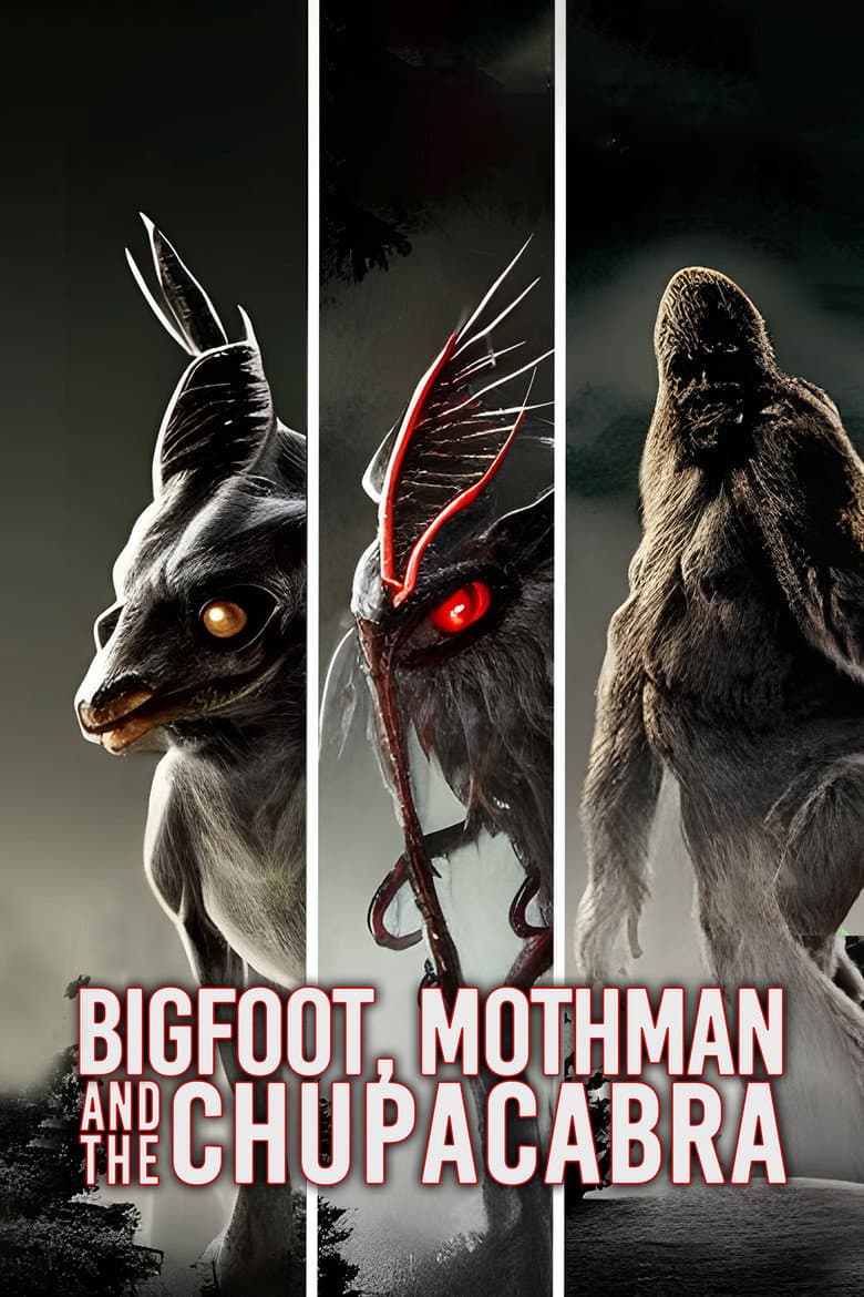 Bigfoot, Mothman and the Chupacabra poster