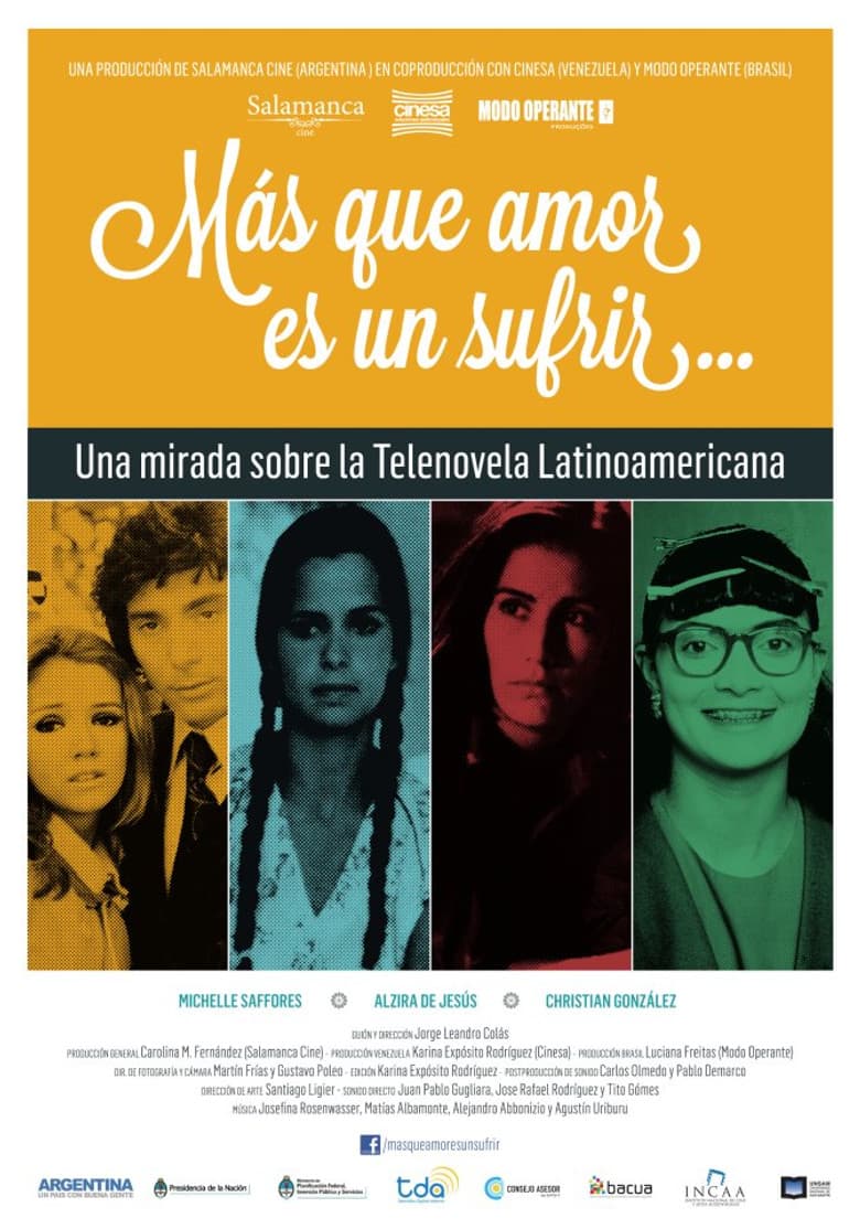 Más que amor es un sufrir poster