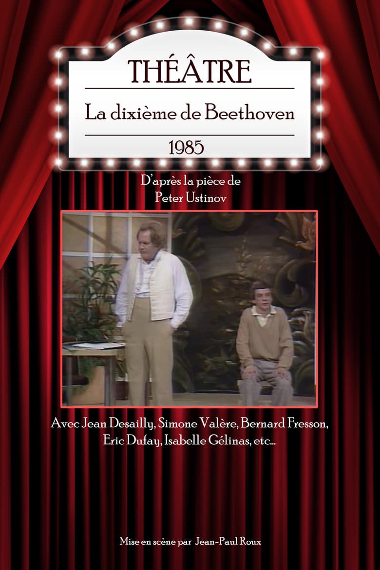 La Dixième de Beethoven poster