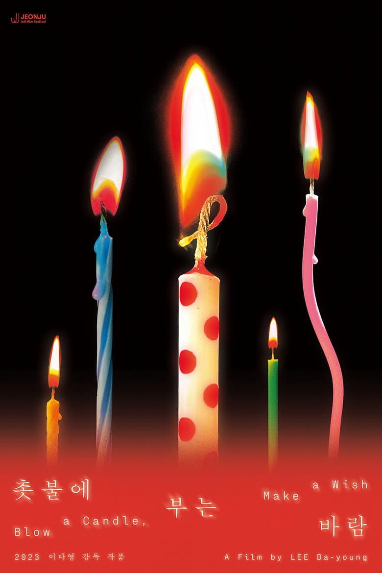 Blow a candle, Make a wish poster