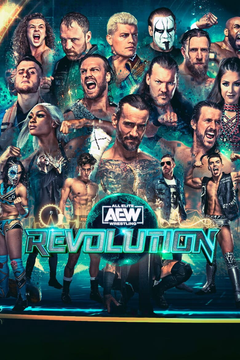 AEW Revolution 2022 poster