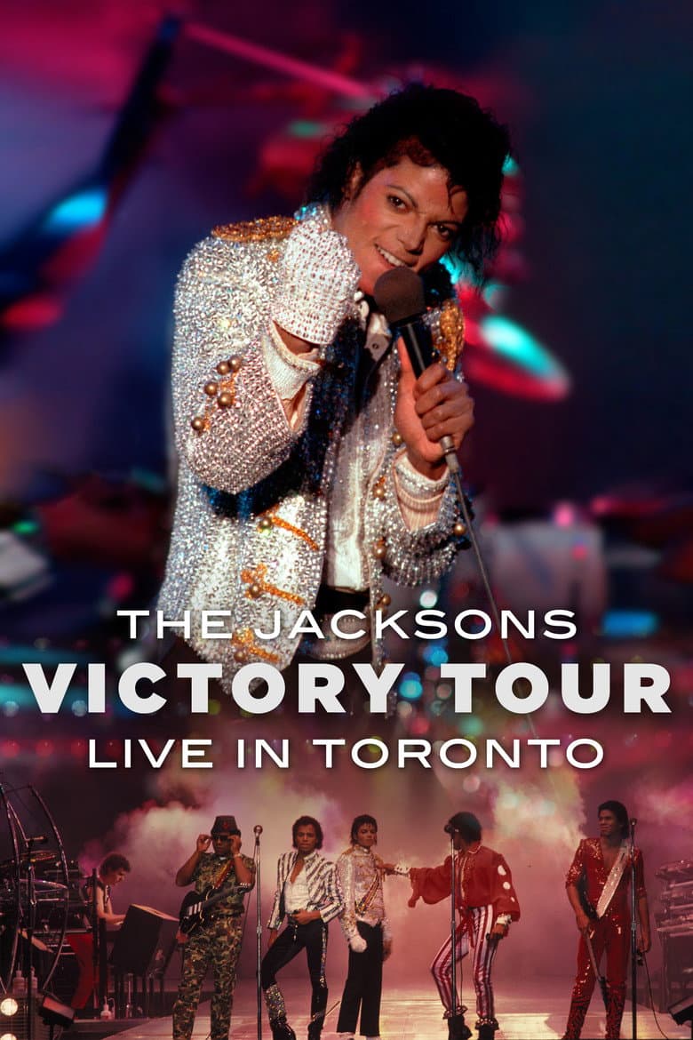 The Jacksons Live in Toronto 1984 - Victory Tour poster