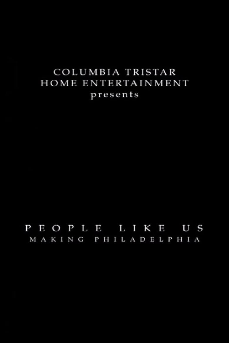 People Like Us: Making 'Philadelphia' poster
