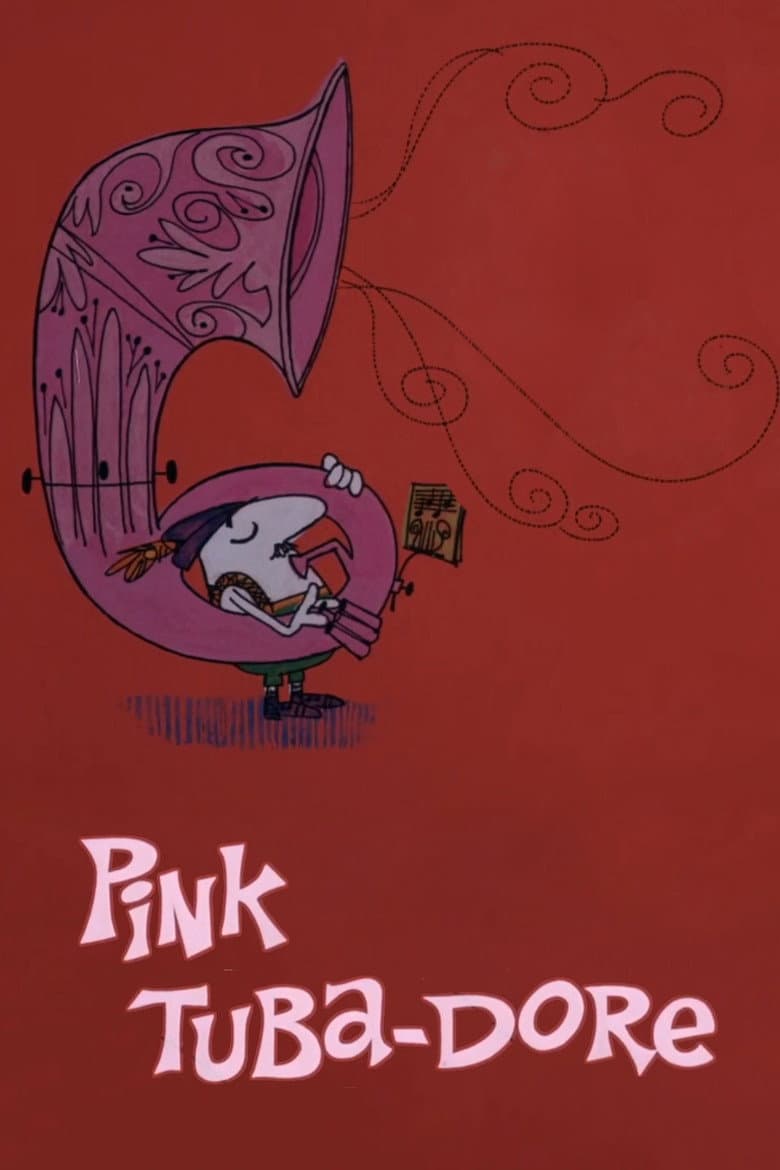 Pink Tuba-Dore poster