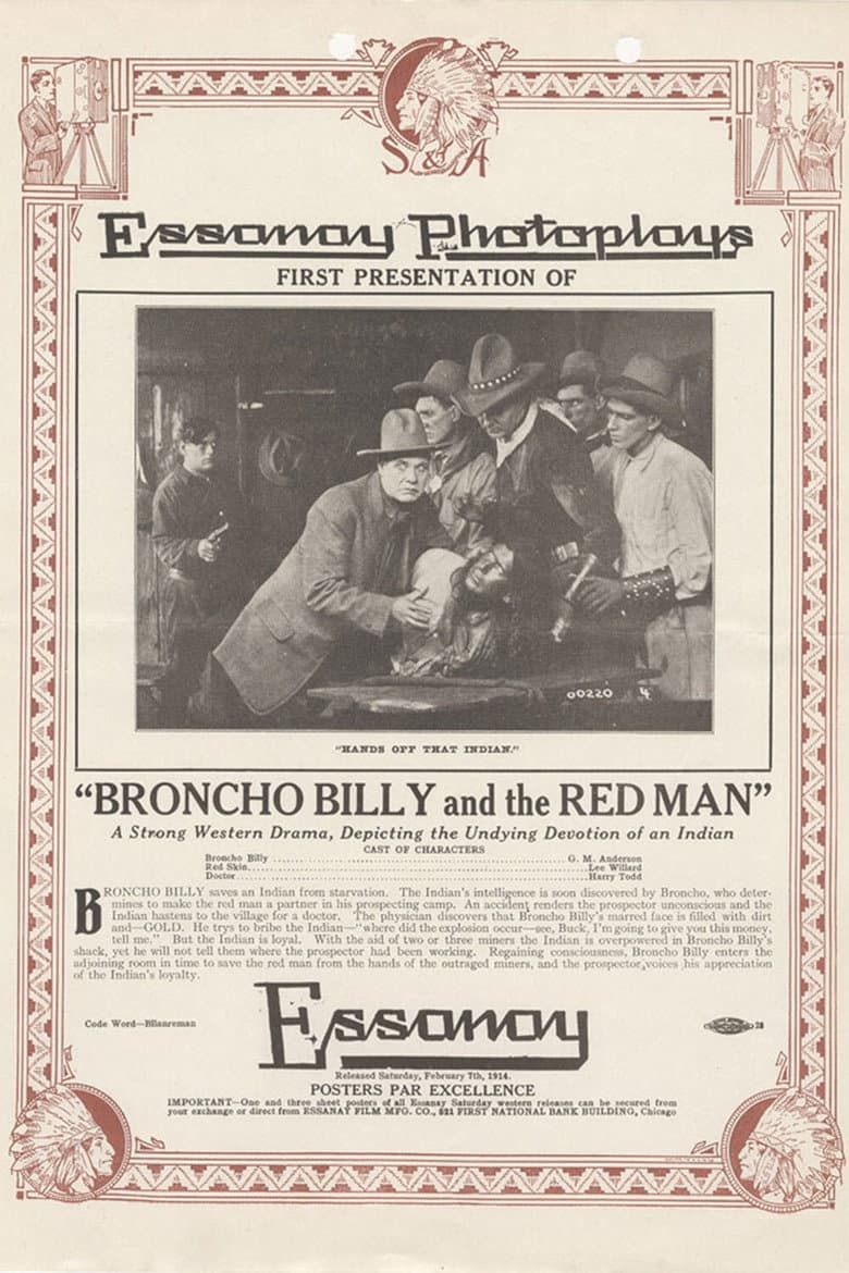 Broncho Billy and the Red Man poster