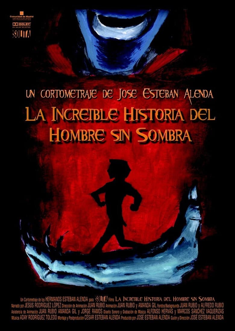 The Incredible Story of the Man Without a Shadow poster