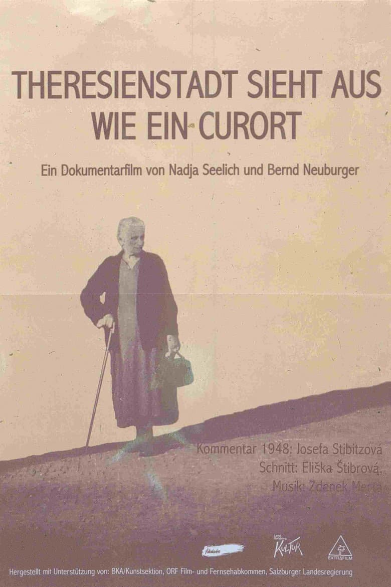 Theresienstadt sieht aus wie ein Curort poster