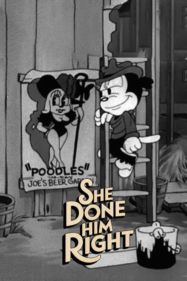 She Done Him Right poster