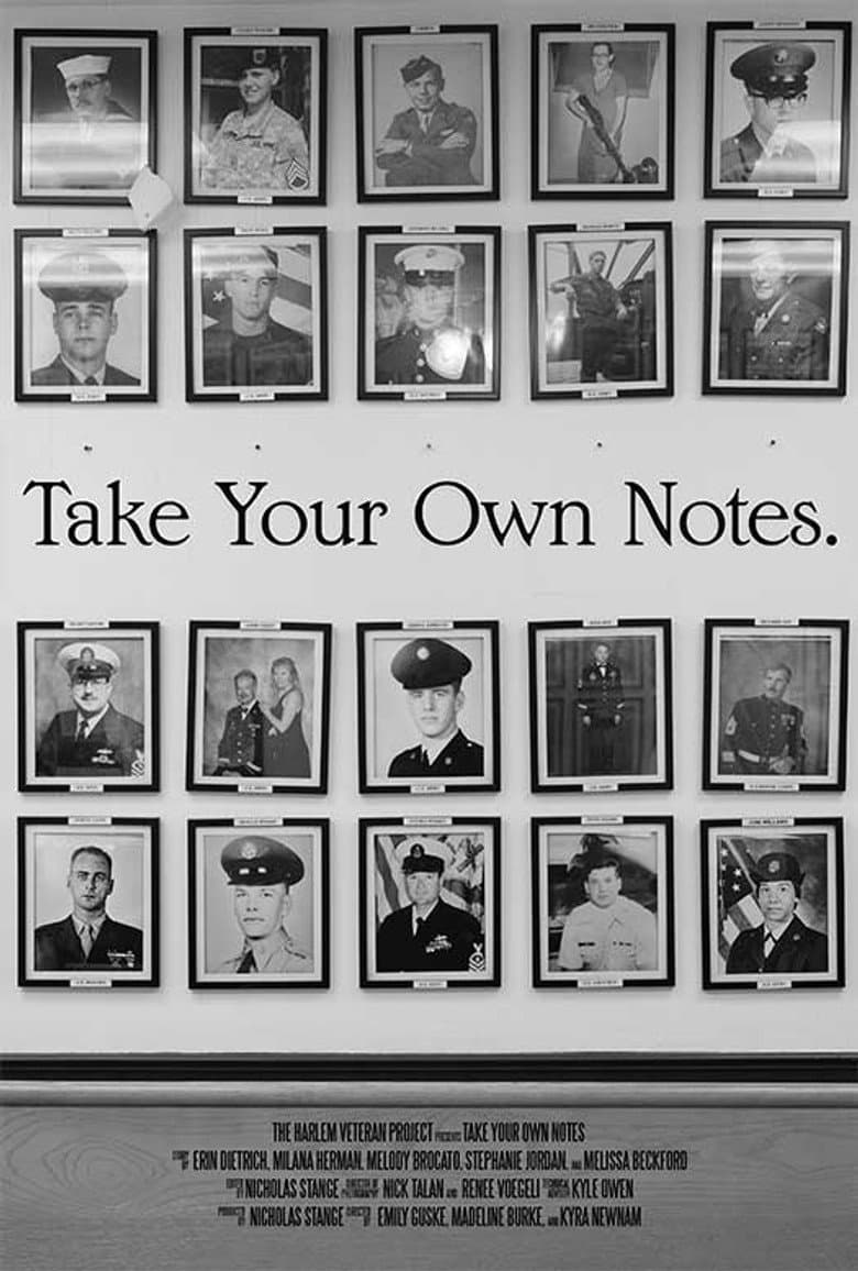 Take Your Own Notes poster