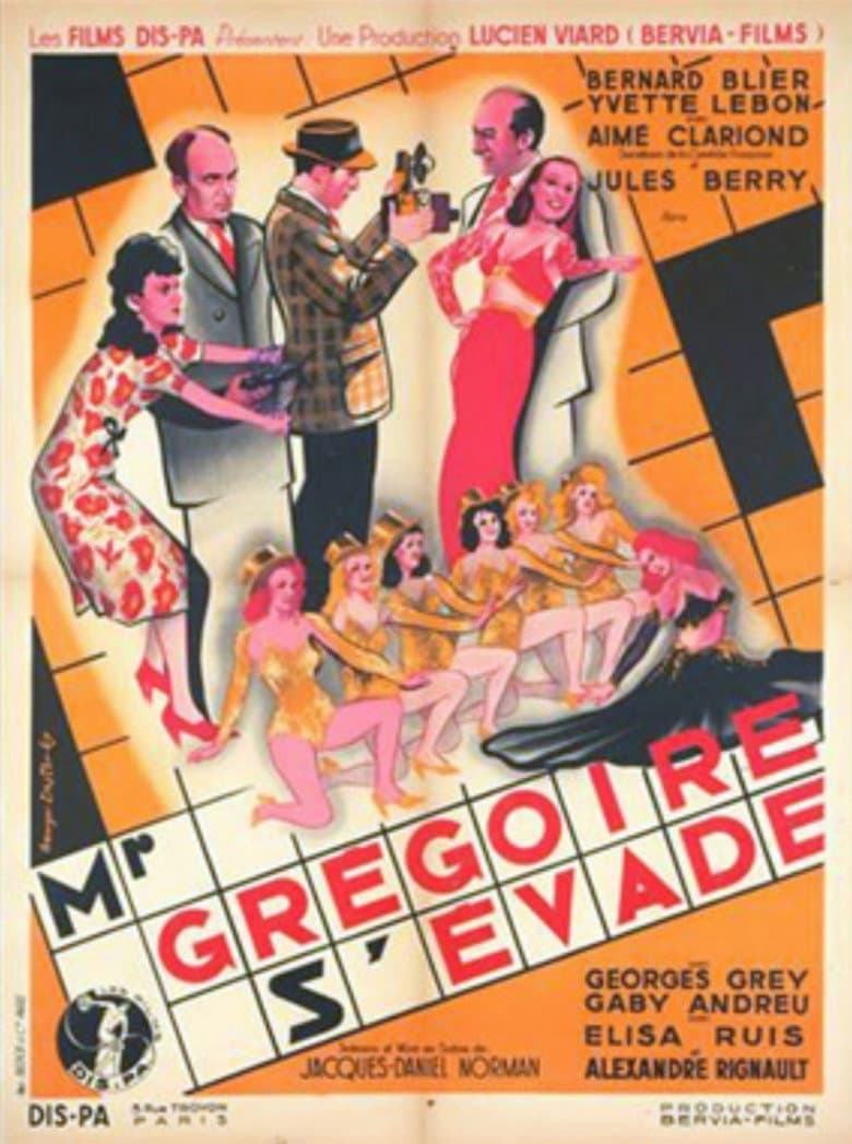 Mr. Gregoire Runs Away poster