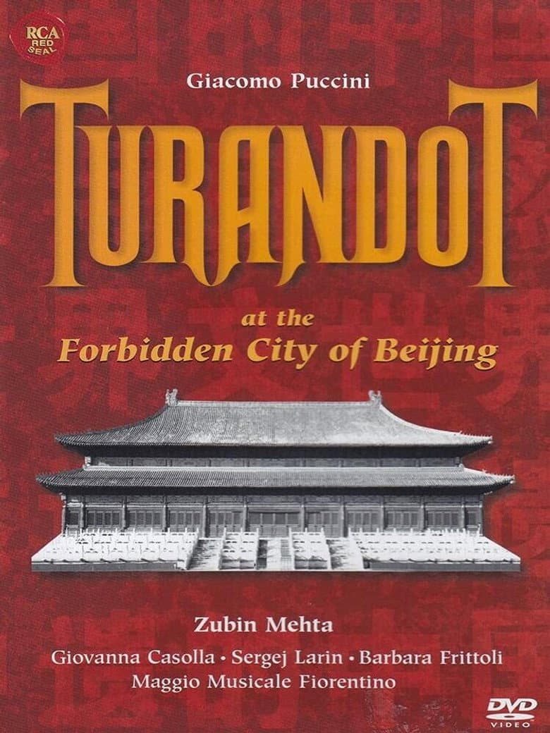 Puccini: Turandot at the Forbidden City of Beijing poster