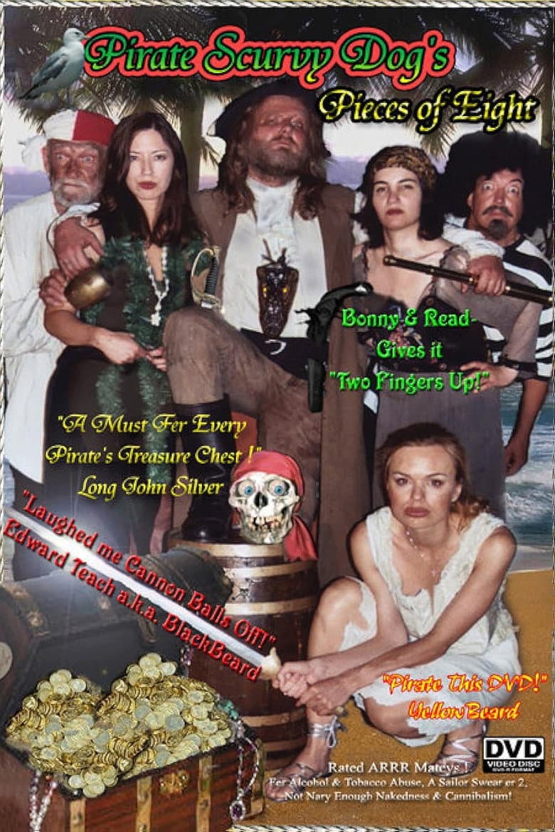Pirate Scurvy Dog's Pieces of Eight poster