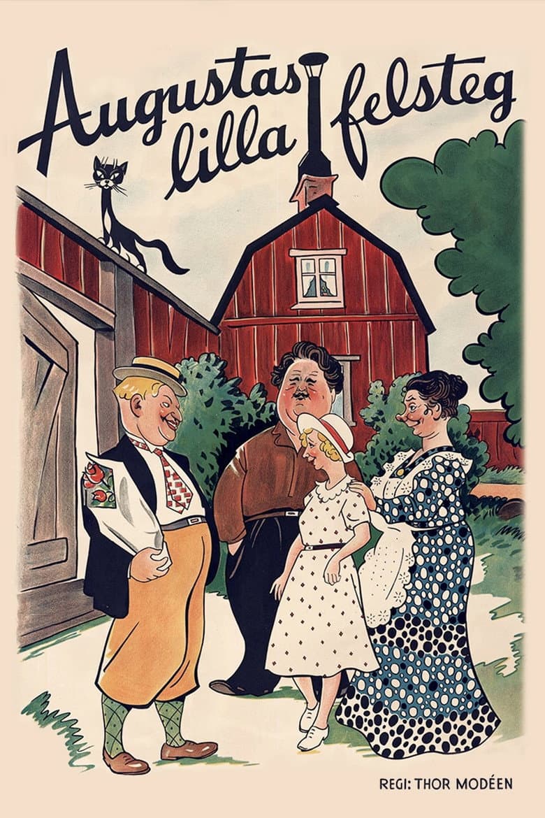 Augustas lilla felsteg poster
