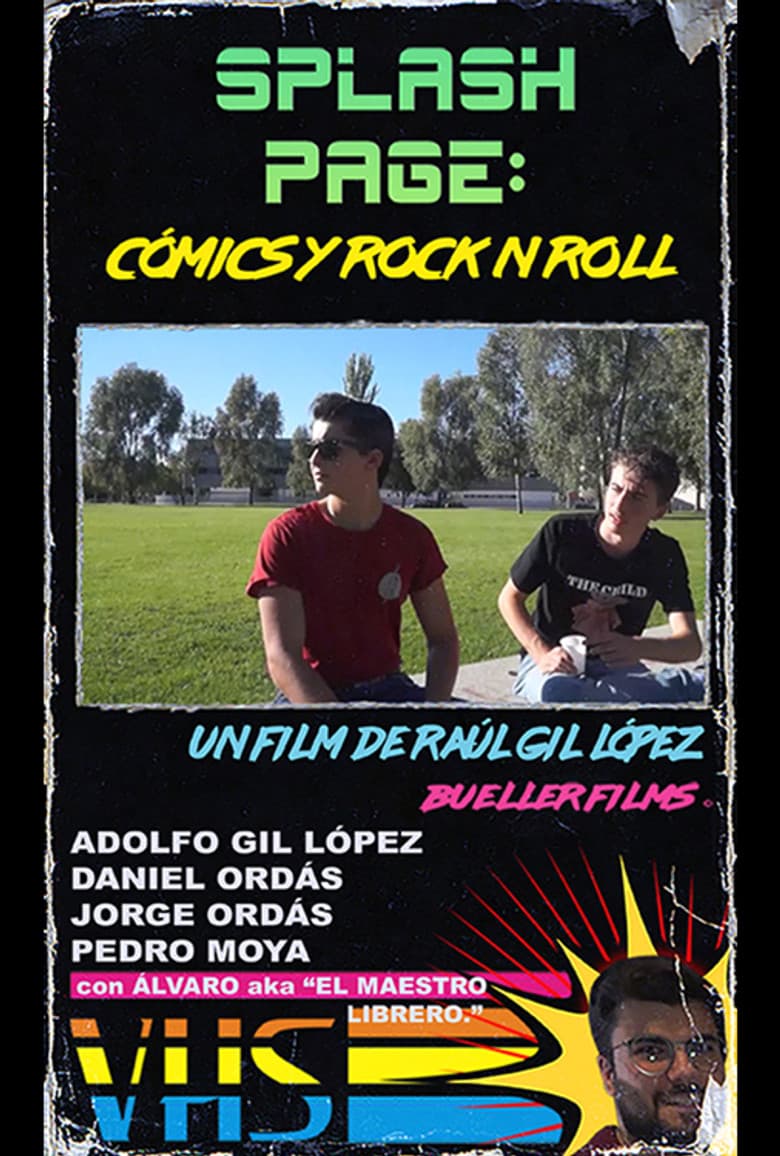 01 - SPLASH PAGE: Cómics y Rock n roll. (VHSRip) poster