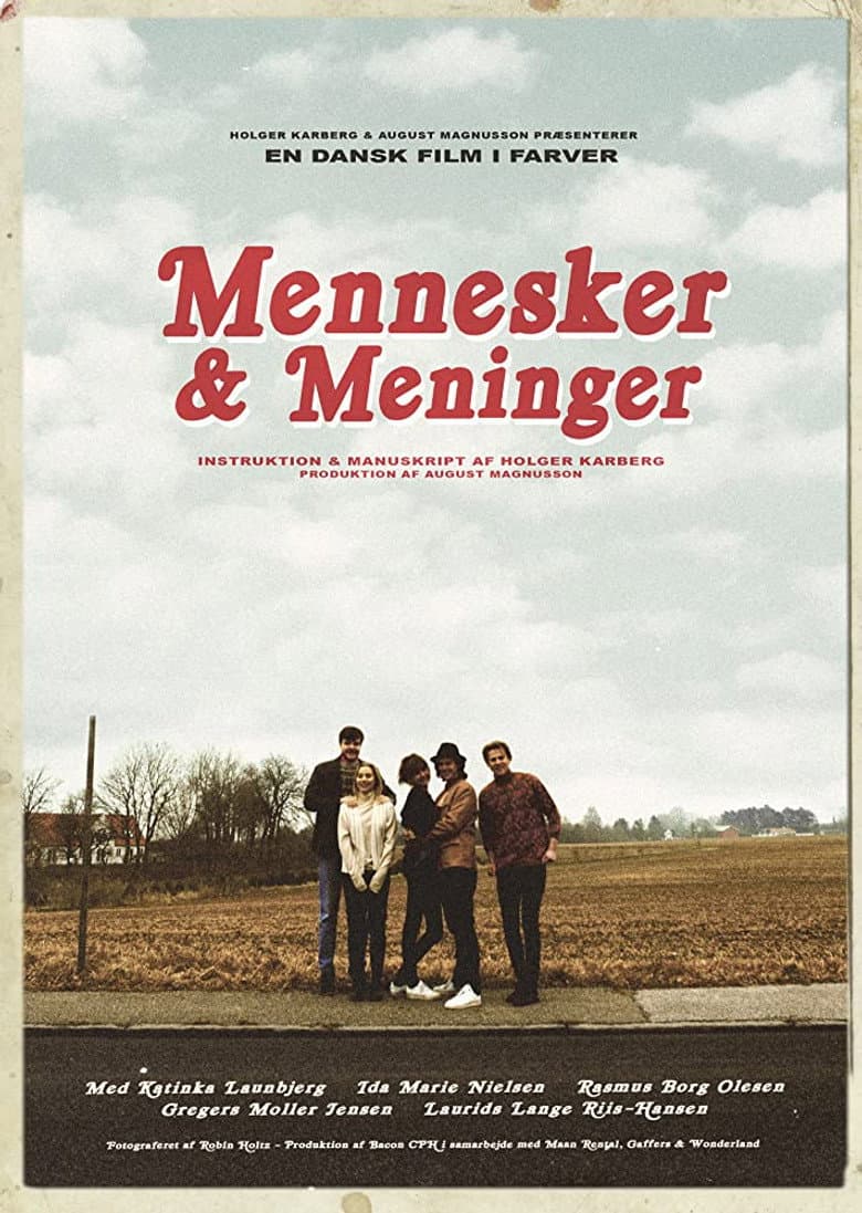 Mennesker & meninger poster