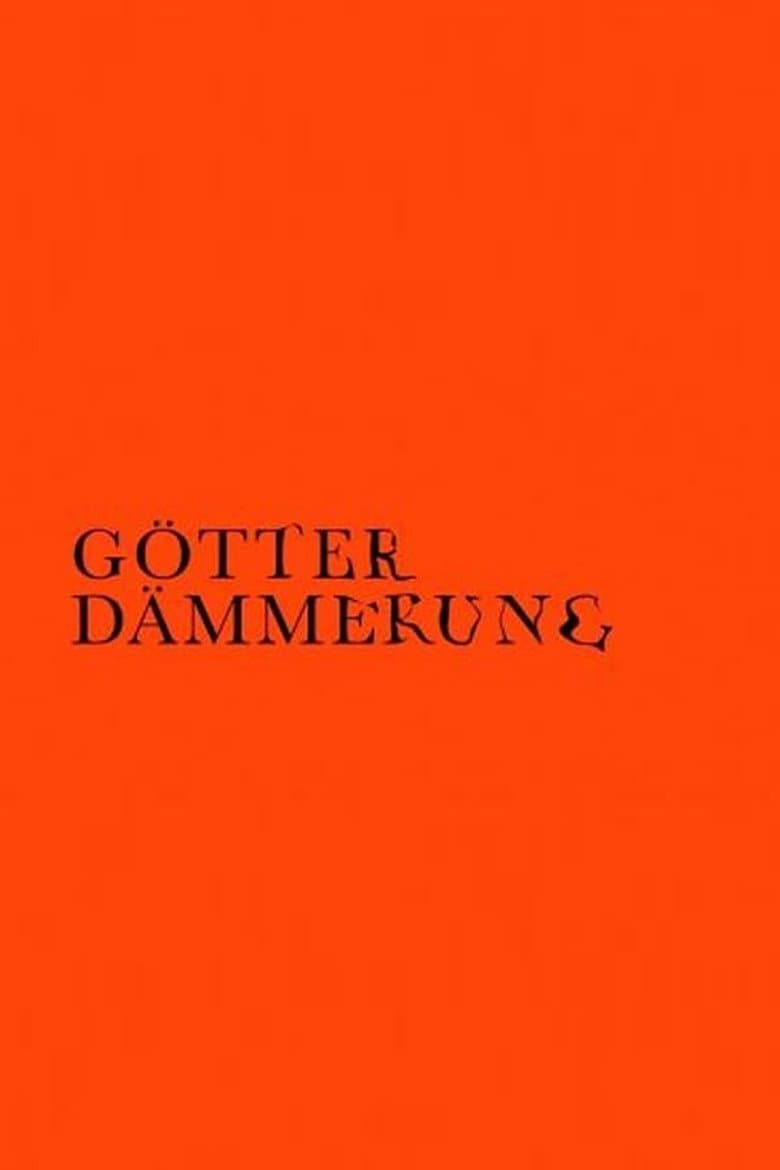 Götterdämmerung poster