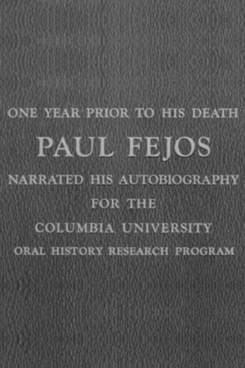 Fejos Memorial poster