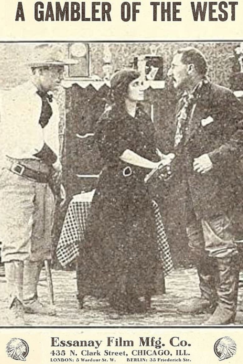 A Gambler of the West poster