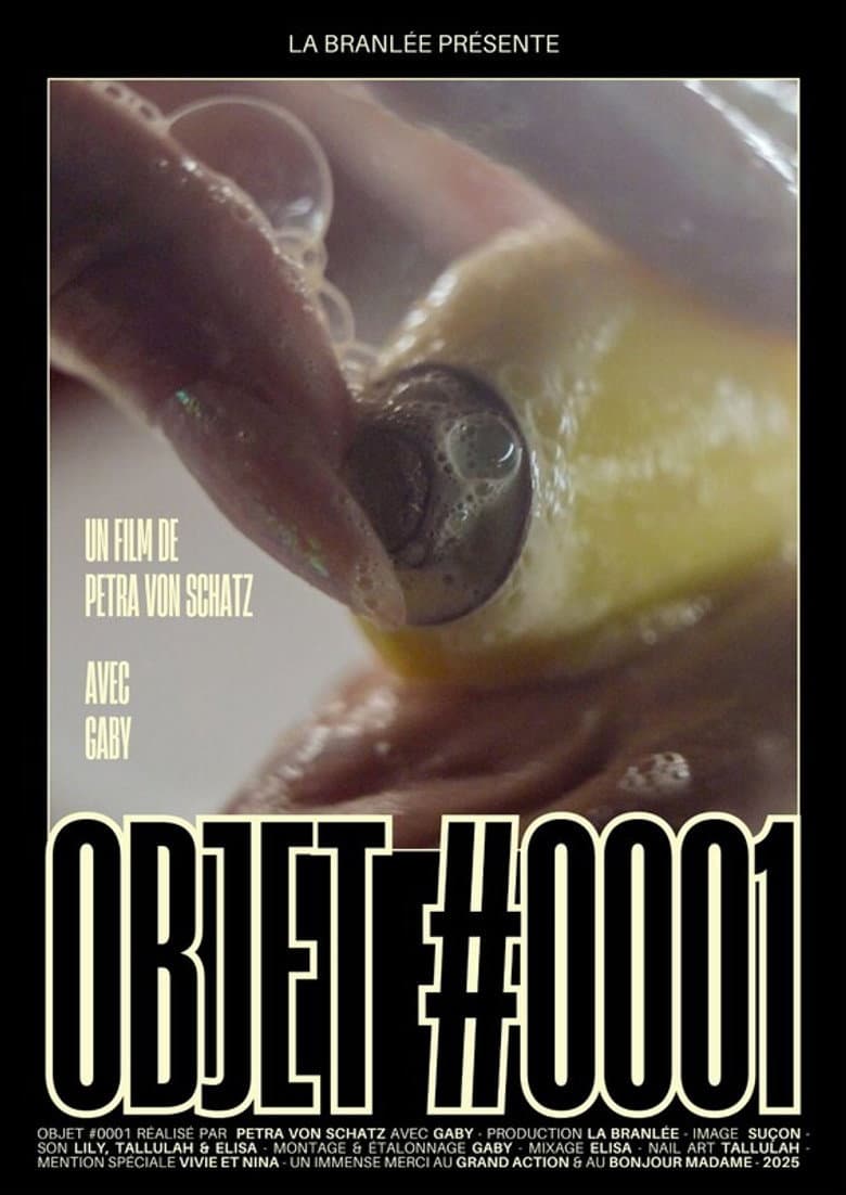 OBJET #0001 poster