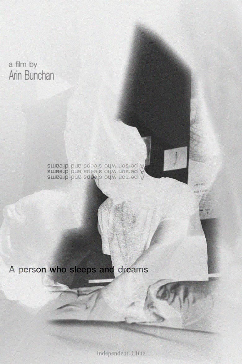 A person who sleeps and dreams poster