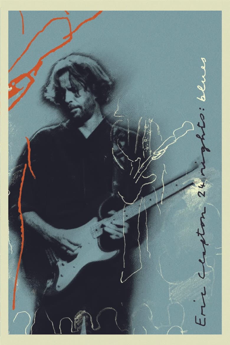 Eric Clapton - The Definitive 24 Nights - Blues poster