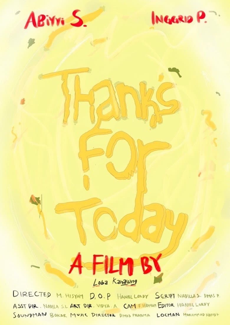 Thanks For Today poster
