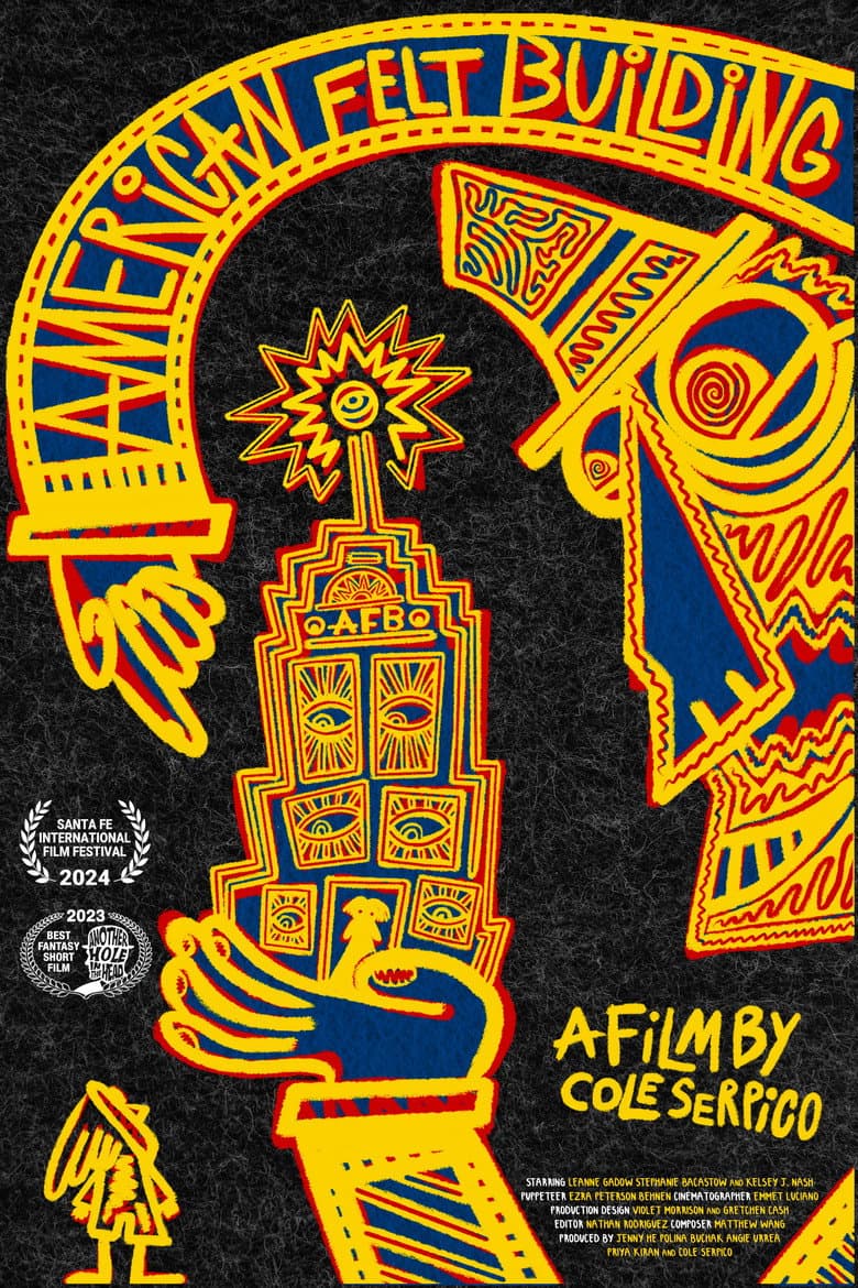 American Felt Building poster