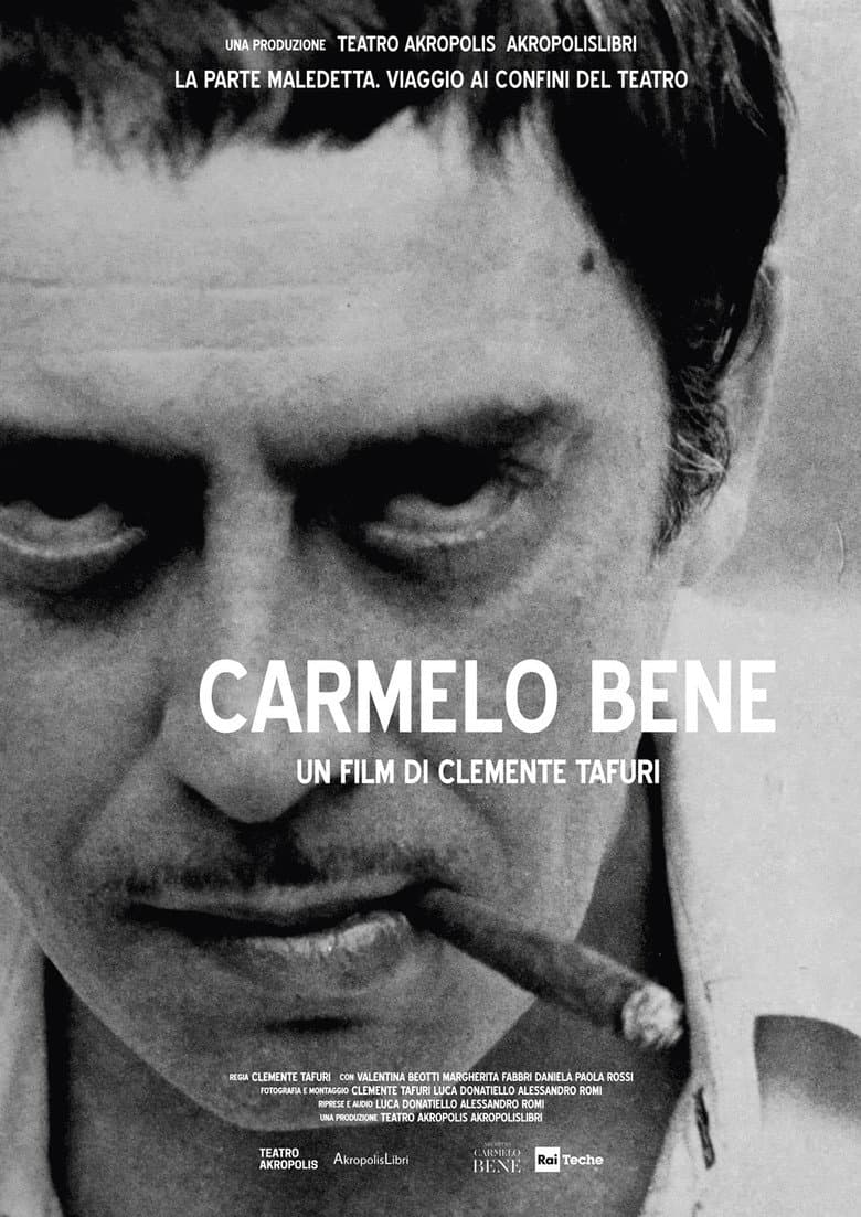 La parte maledetta. Viaggio ai confini del teatro - Carmelo Bene poster