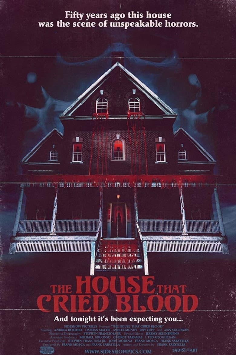 The House That Cried Blood poster