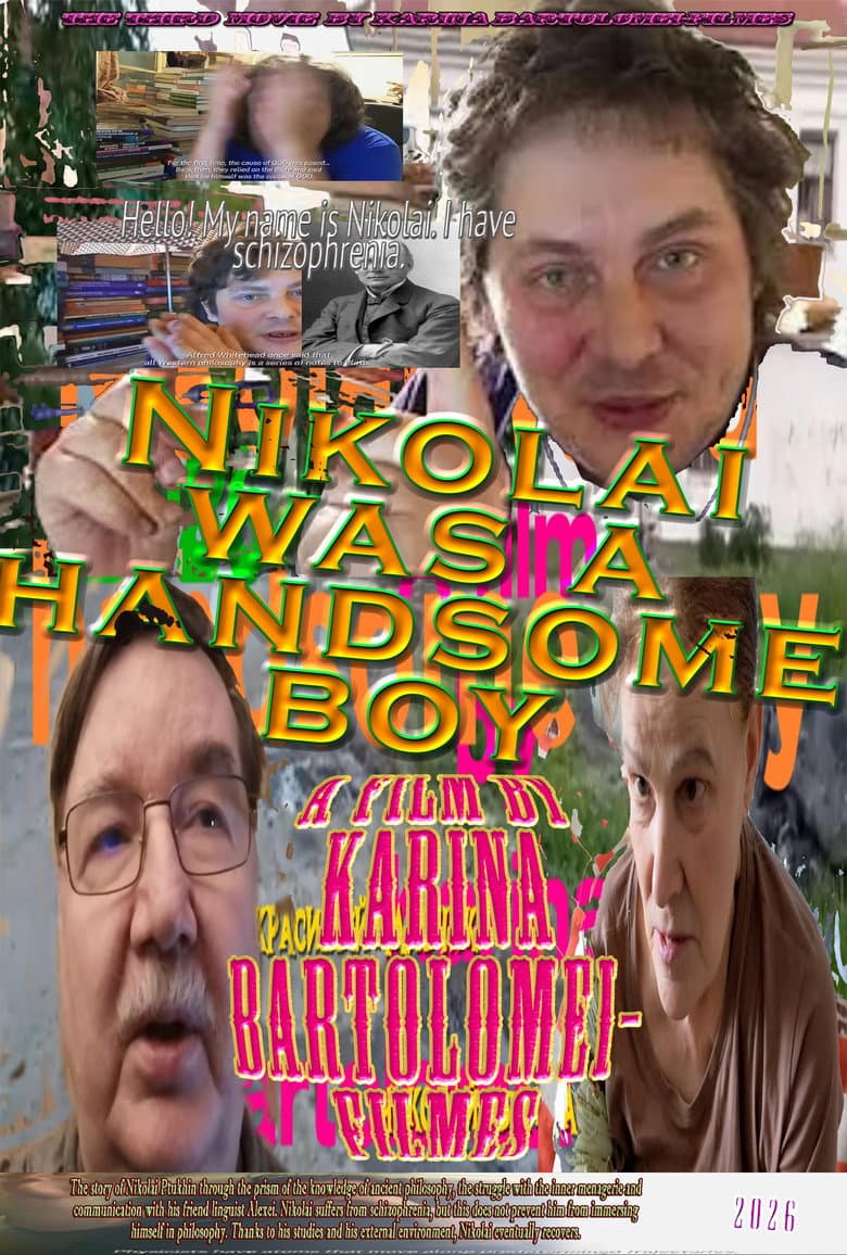 Nikolai was a handsome boy poster