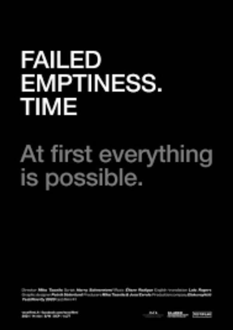 Failed Emptiness. Time poster