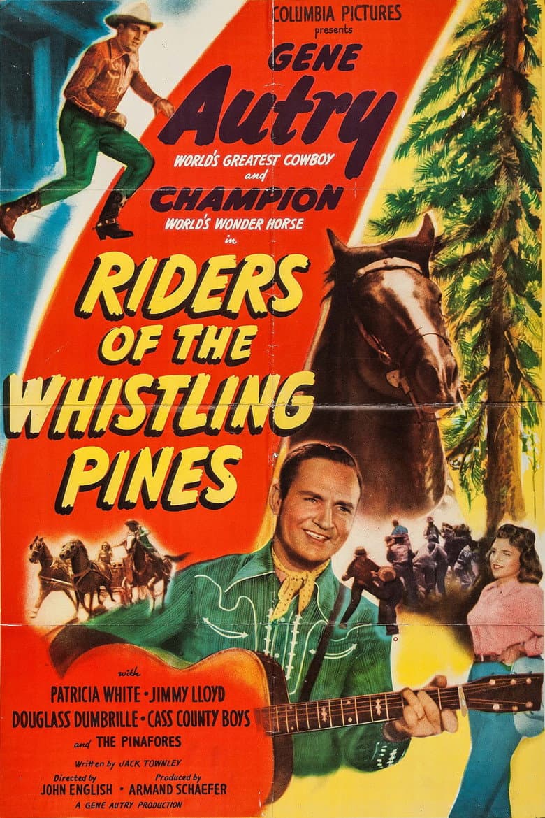 Riders of the Whistling Pines poster