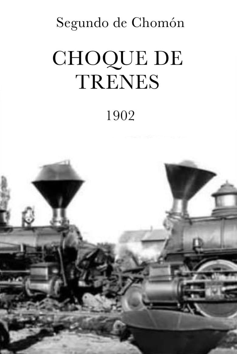 Choque de trenes poster