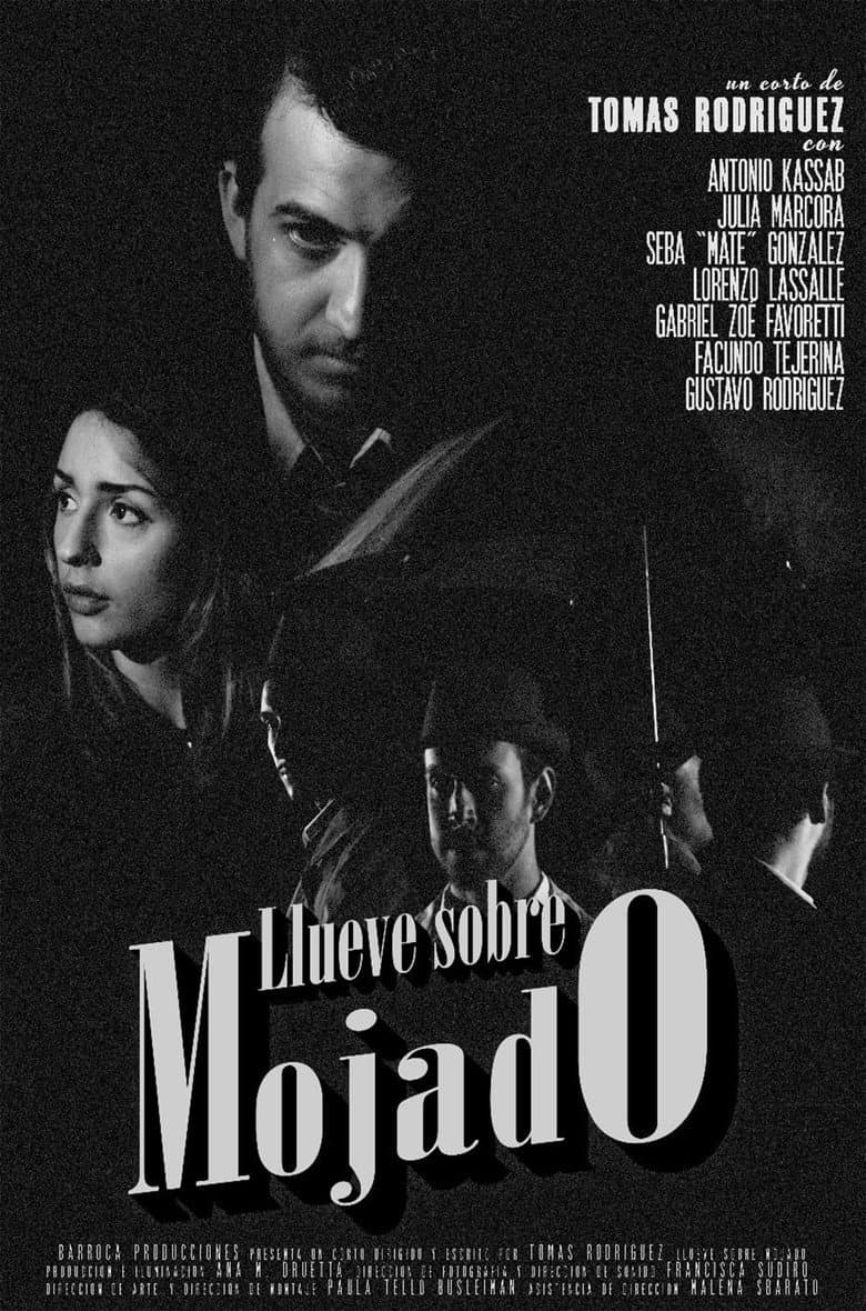 LLUEVE SOBRE MOJADO poster
