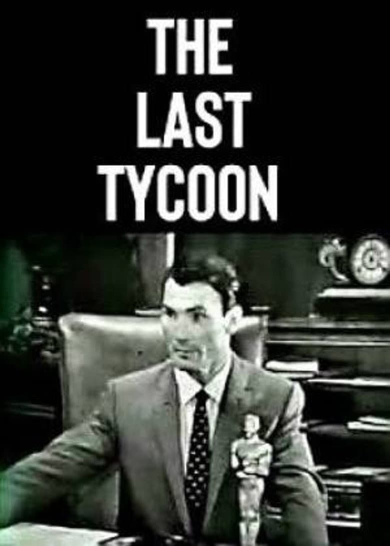 The Last Tycoon poster