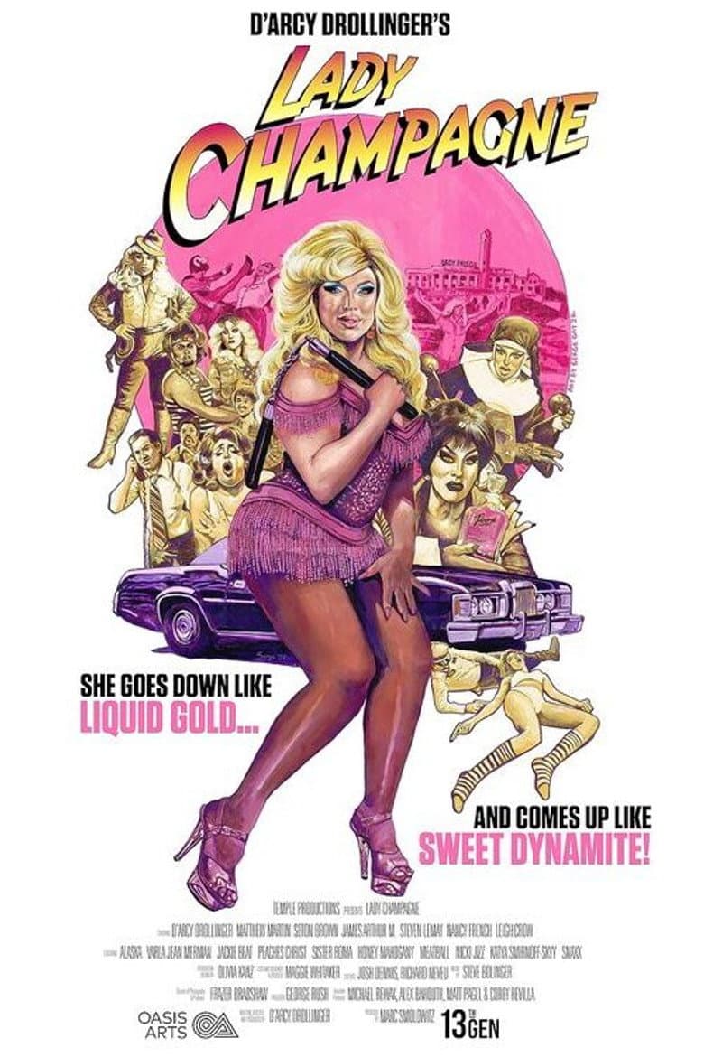 Lady Champagne poster