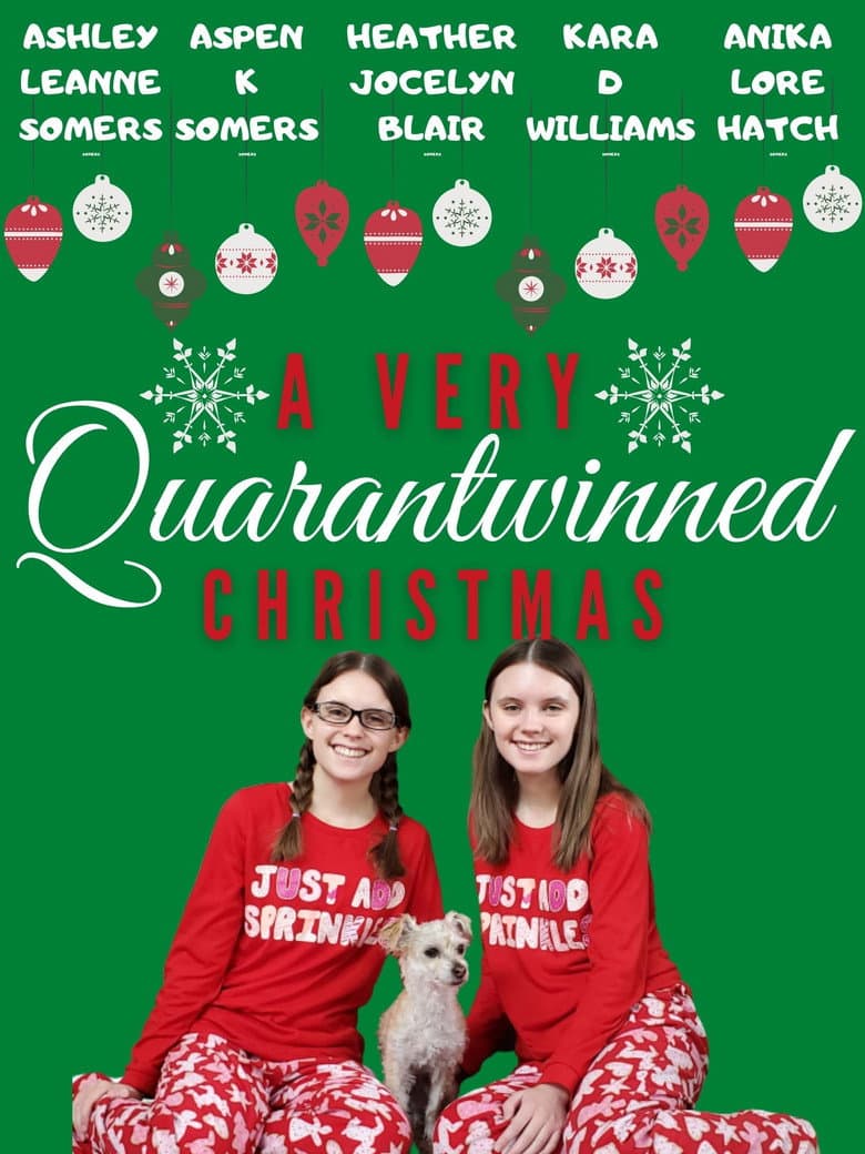 A Very Quarantwinned Christmas poster