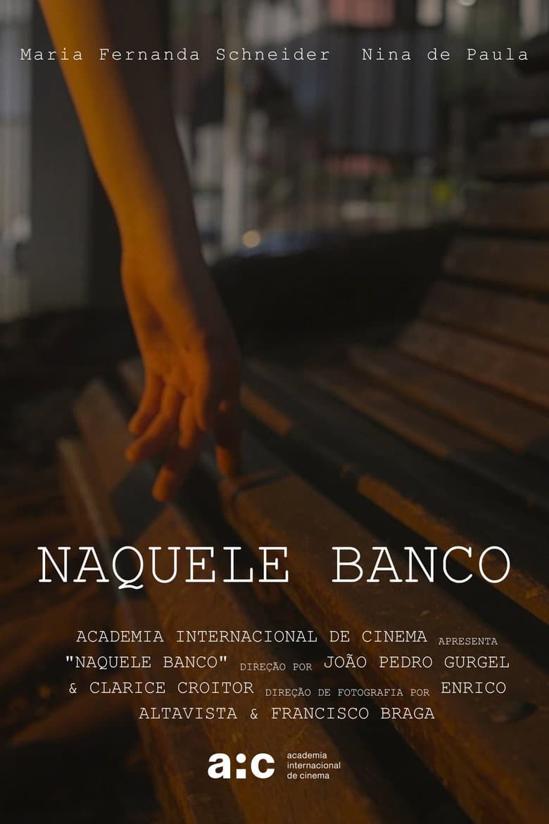 Naquele banco poster