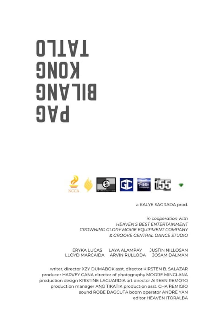 Pagbilang Kong Tatlo poster